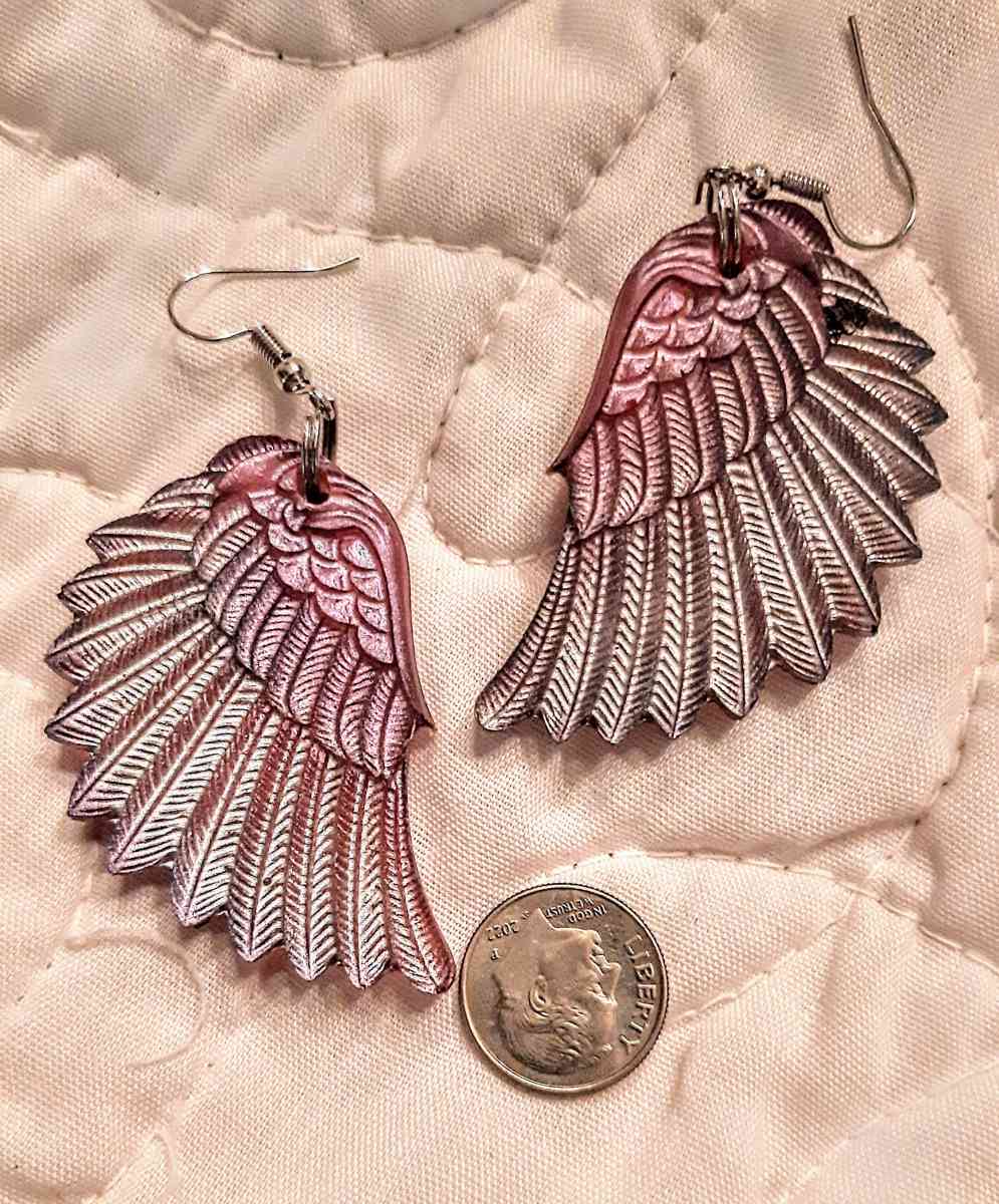 Original angel wing earrings - Englewood, Florida - FleaMarketBay