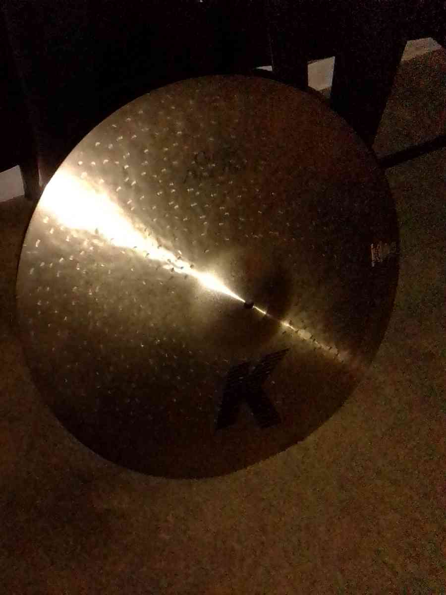 like new 20 inch Zildjian K custom dark ride cymbal - Irving, Texas - FleaMarketBay