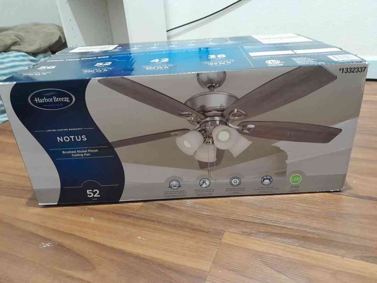 harbor breeze ceiling fan - Plaquemine, Louisiana - FleaMarketBay