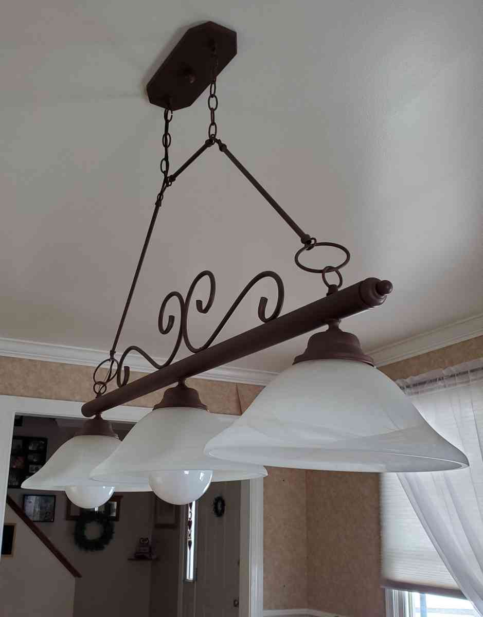 Pool Table Light Fixtures with 2 bulbs Only available - Gilbertsville, Pennsylvania