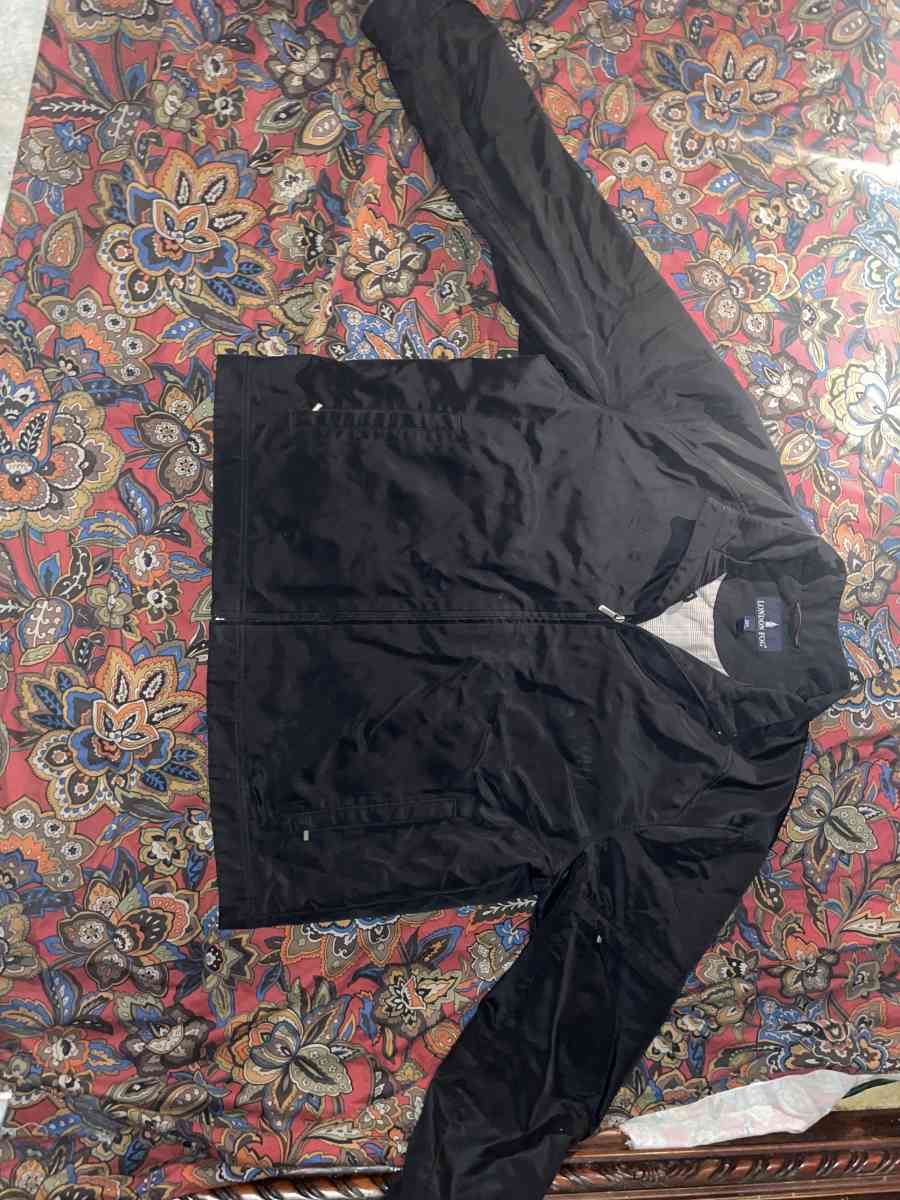 2X mens black London fog coat  jacket - Mobile, Alabama - FleaMarketBay