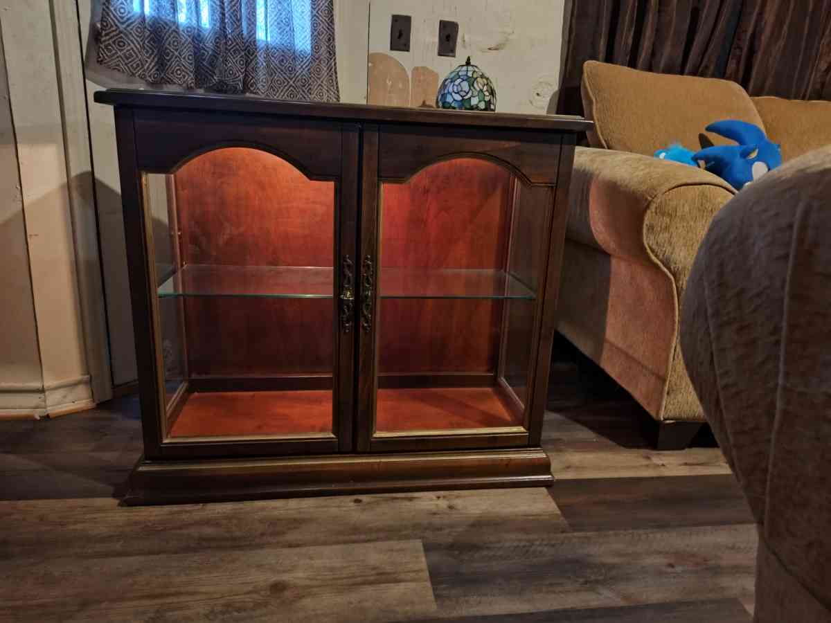 lighted display cabinet - Bacliff, Texas - FleaMarketBay