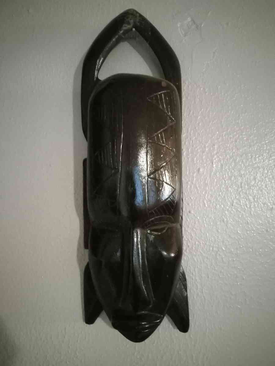 West African wood curved Female Statue - Bossier City, Louisiana - FleaMarketBay