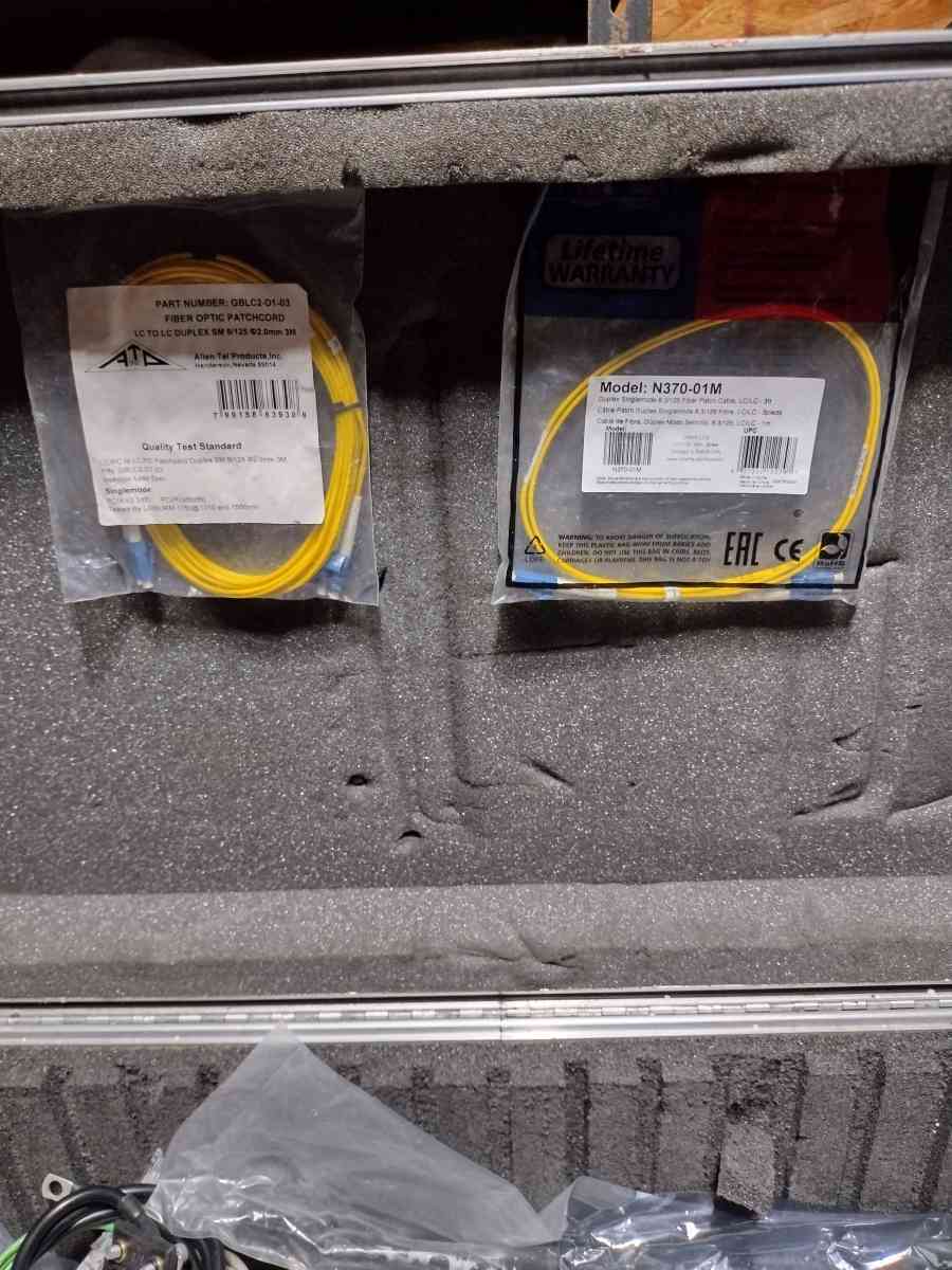 CABLES Various kinds fiber optic coax ground ethernet - Katy, Texas - FleaMarketBay
