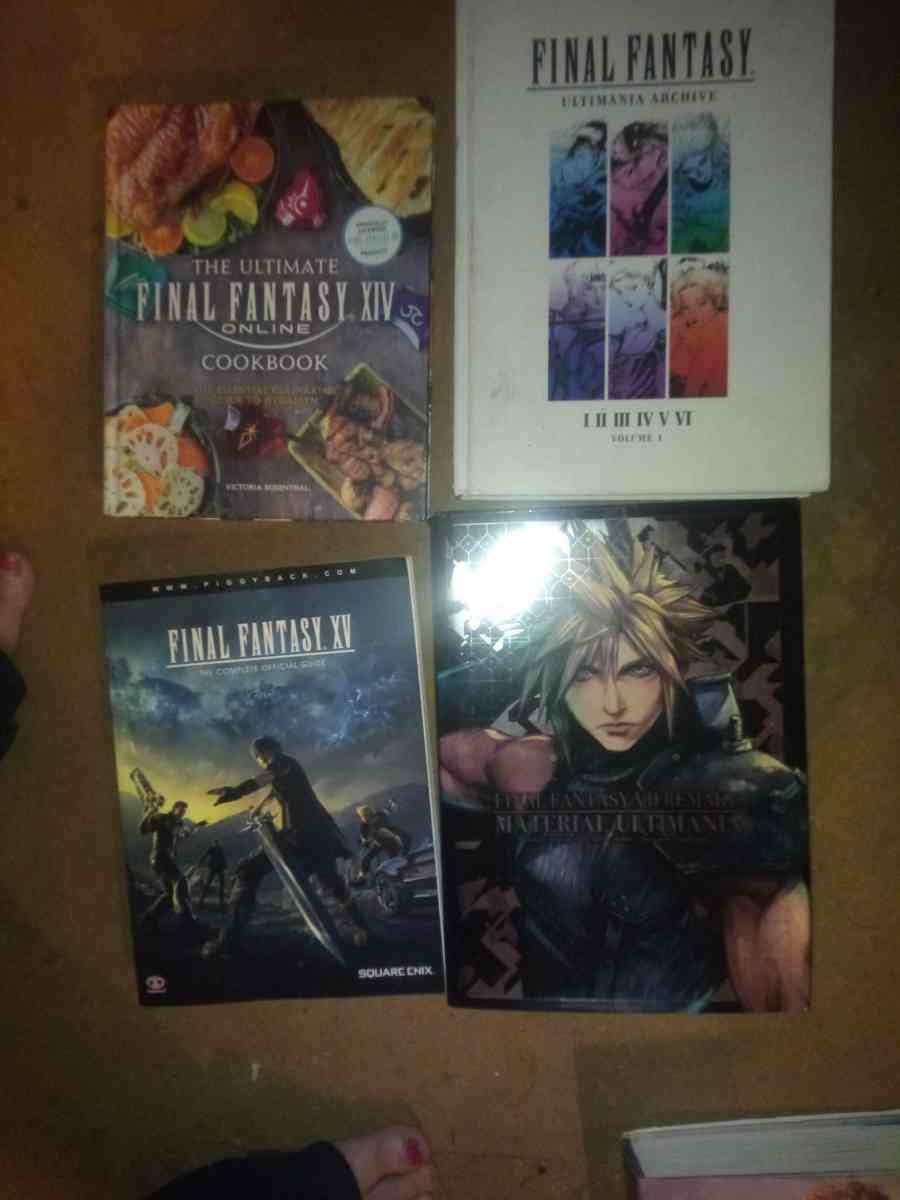 final fantasy ultimania archive books 1 through 3 - Torrance, California - FleaMarketBay