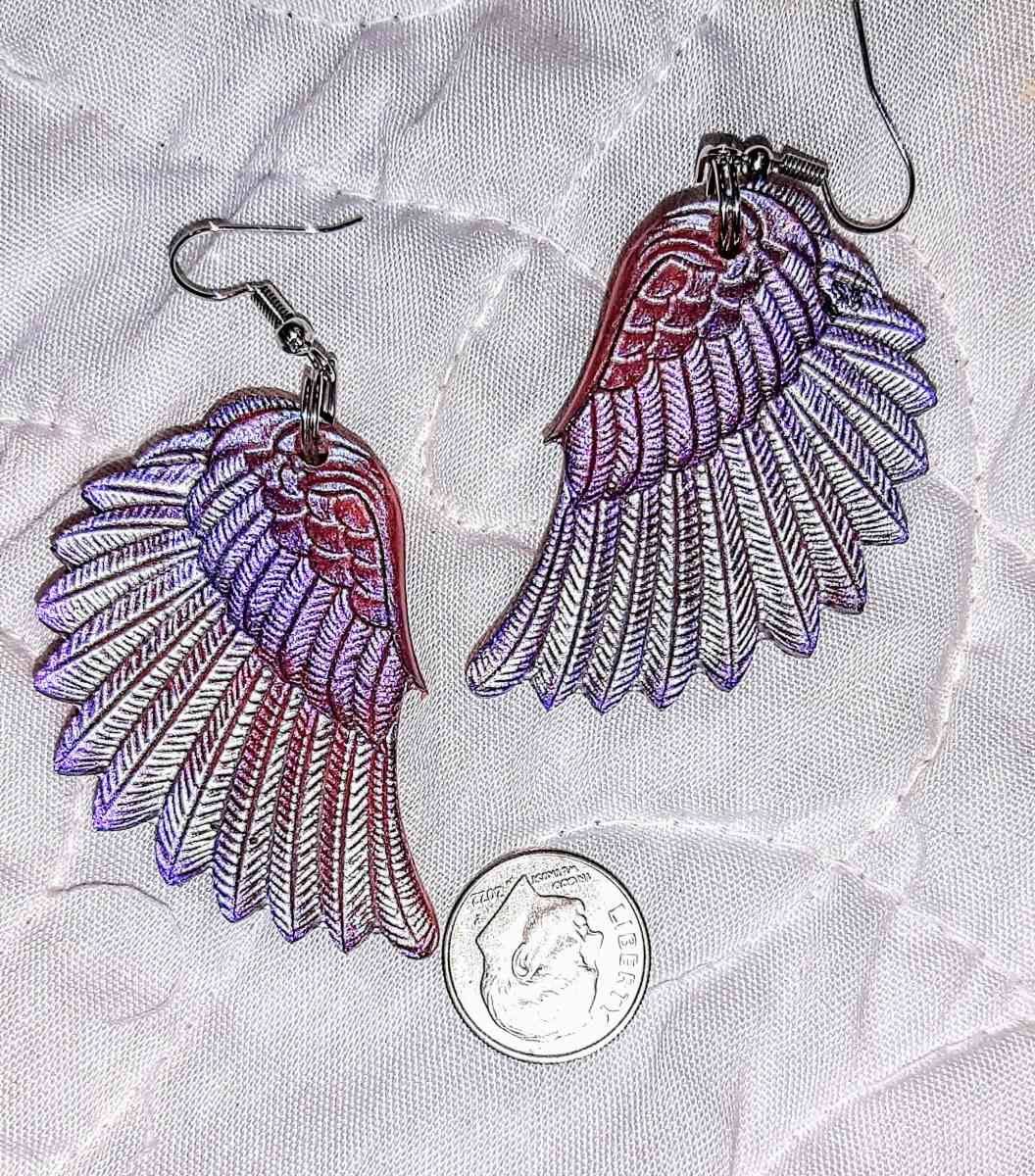 Original angel wing earrings - Englewood, Florida