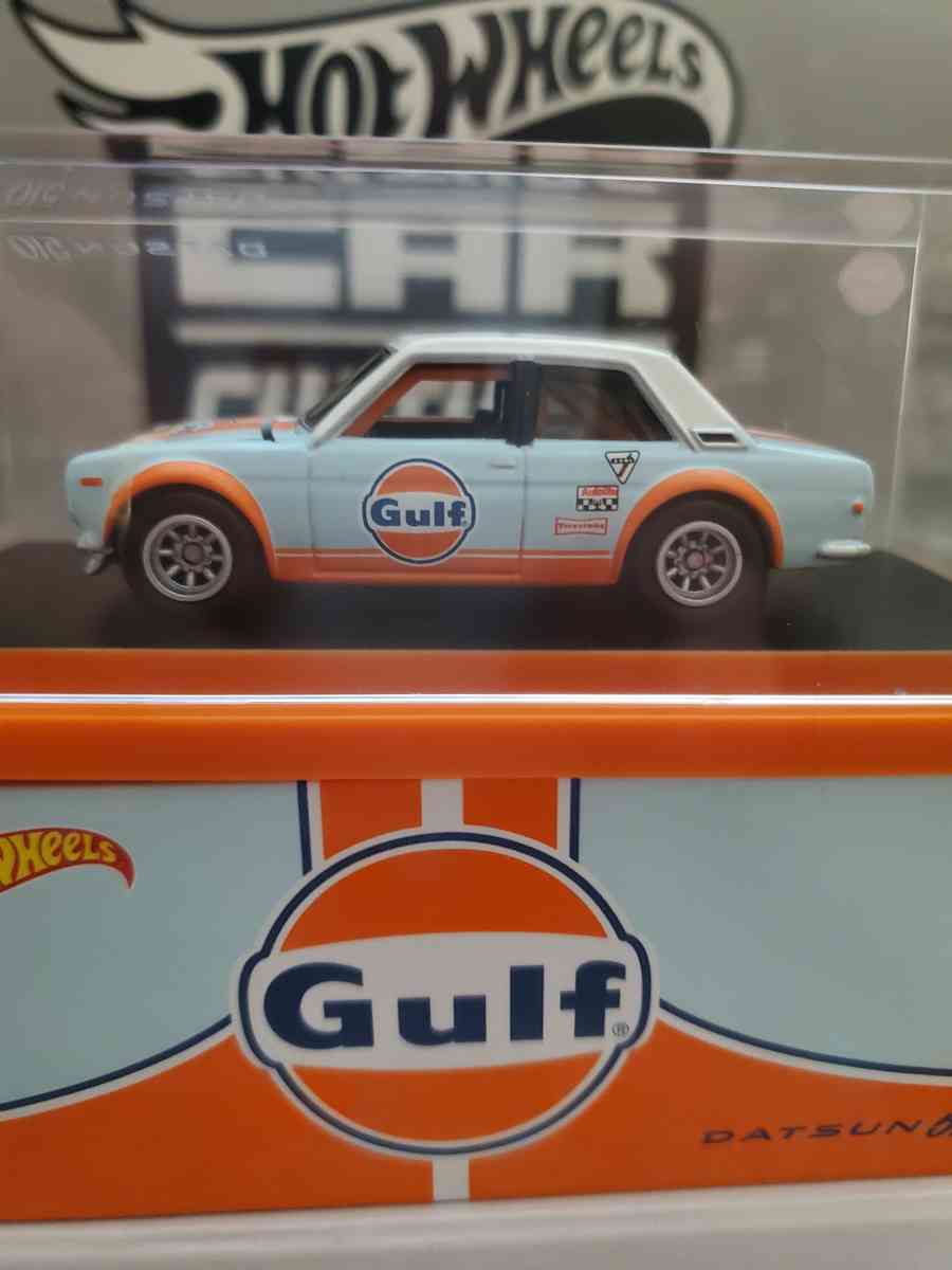Hot Wheels RLC Datsun 510 Gulf - Wilmington, California - FleaMarketBay