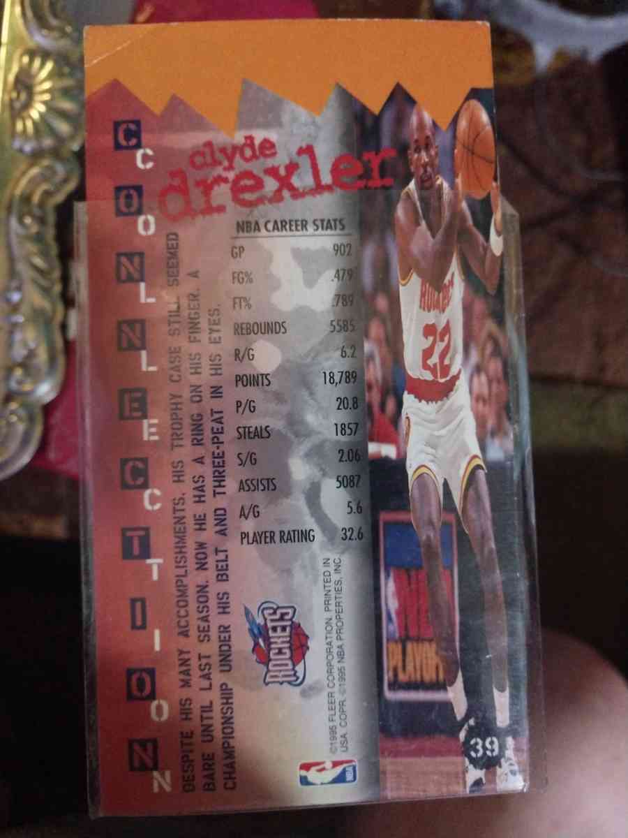 Clyde Drexler Basketball Card - Eunice, Louisiana - FleaMarketBay