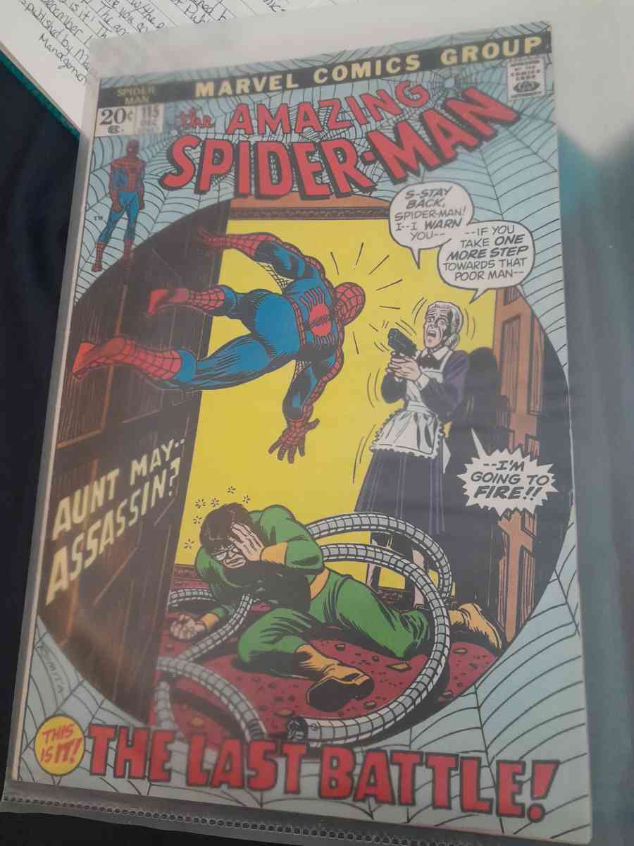 The Amazing SpiderMan Vol 1 No115 December1972 - Mesa, Arizona
