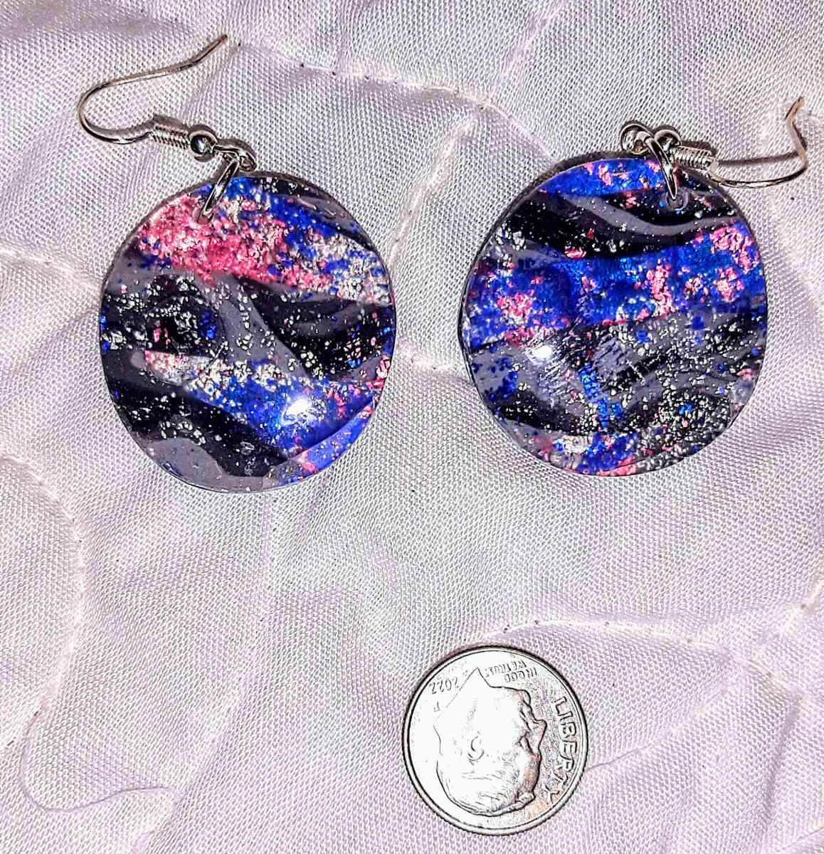 Circular abstract earrings - Englewood, Florida