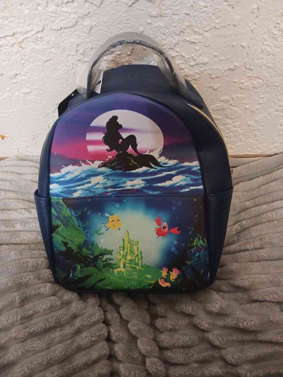 Disney The little mermaid mini backpack - La Crosse, Wisconsin - FleaMarketBay