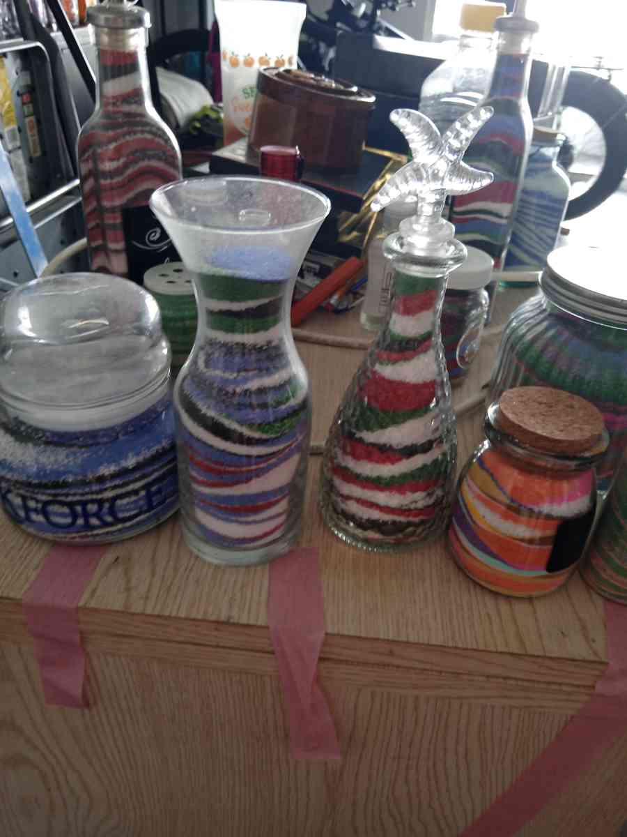 sand bottle  700 a piece - Clearwater, Florida