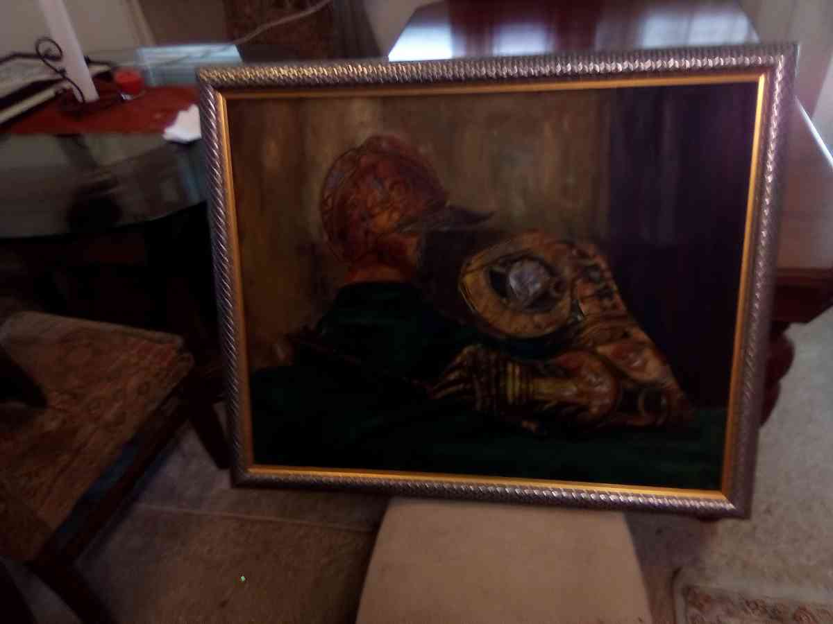 Rare vintage painting - Jensen Beach, Florida - FleaMarketBay