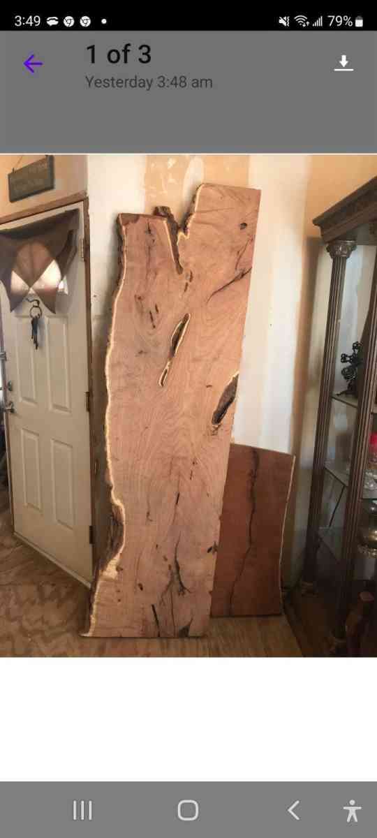 mesquite slabs of wood  7 ft tall  by 38 to 40 inches wide - San Antonio, Texas - FleaMarketBay
