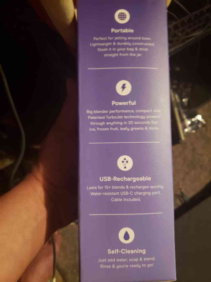 jetblend portable blender - Los Angeles, California - FleaMarketBay
