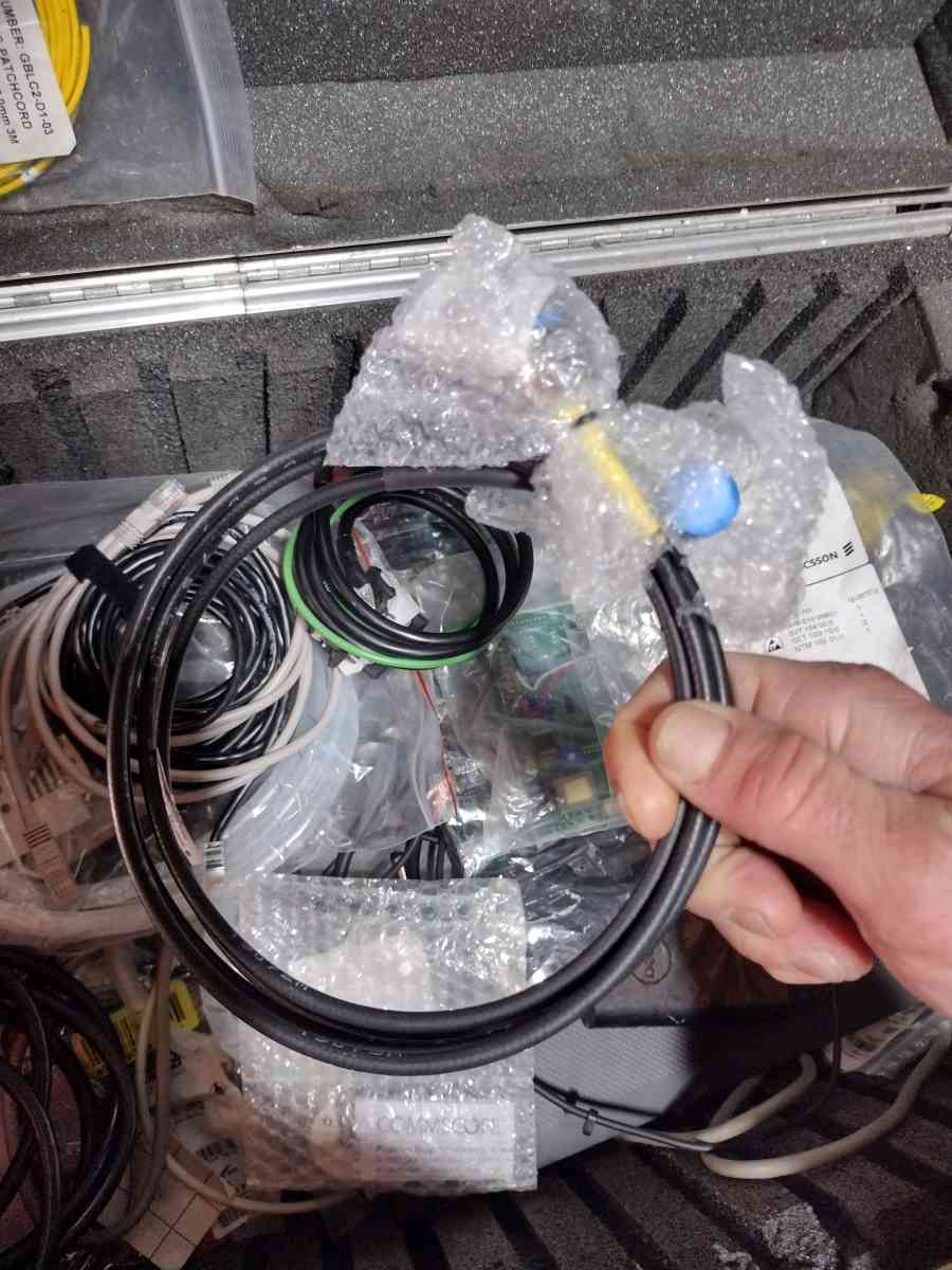 CABLES Various kinds fiber optic coax ground ethernet - Katy, Texas - FleaMarketBay