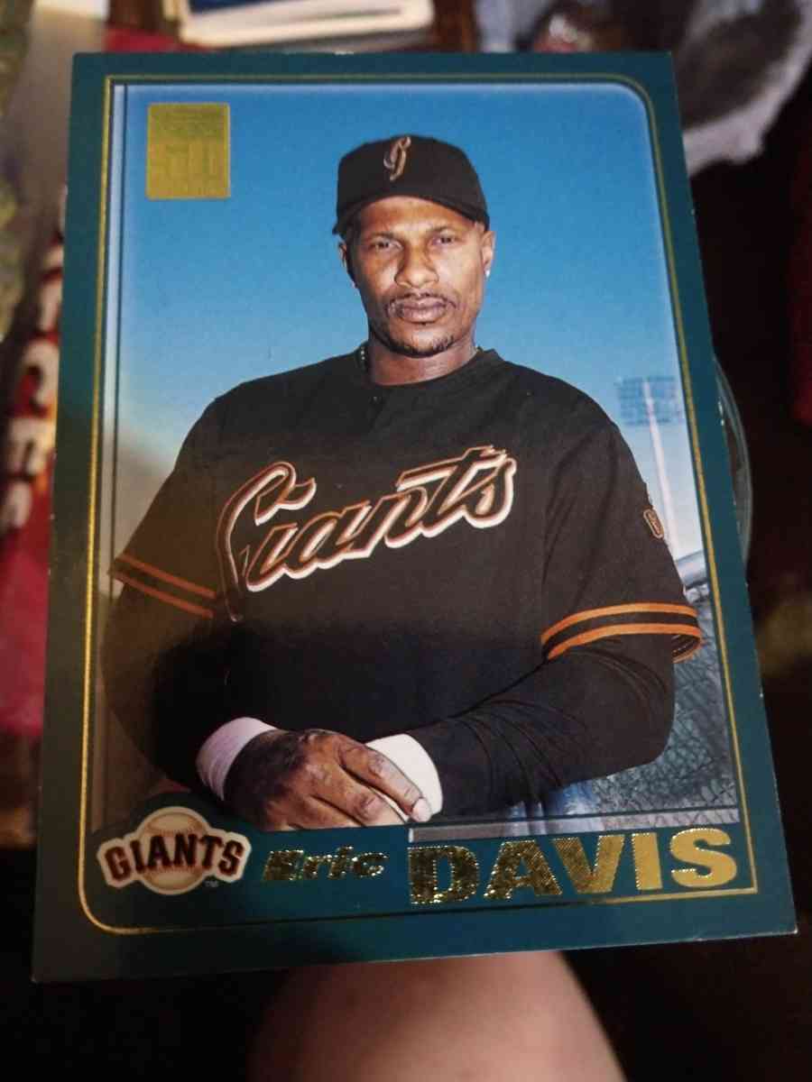 Eric Davis Baseball Card