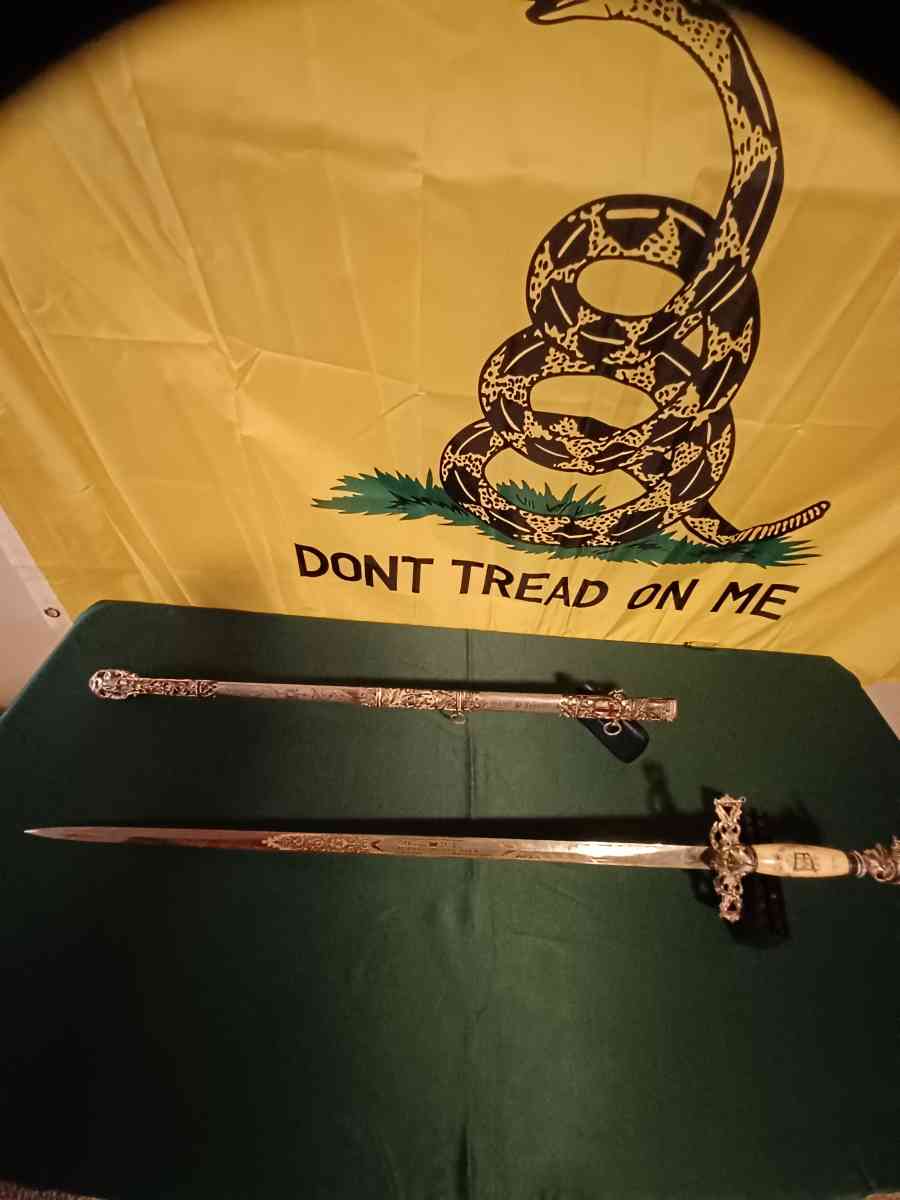 masonic knights sword - Turtle Lake, Wisconsin