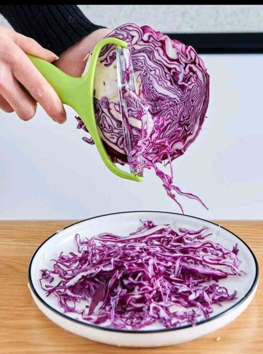 304 Stainless Steel Cabbage Grater Kitchen Peeling Knife For