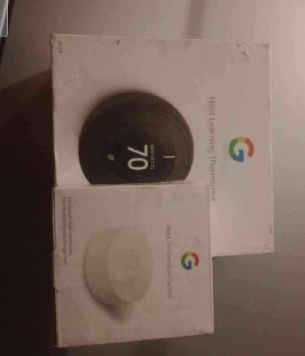Google nest learning thermostat and sensor - Phoenix, Arizona