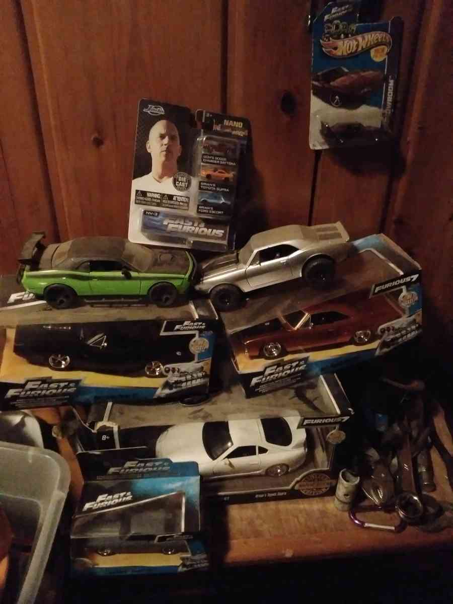 Fast and the Furious diecast cars two of them been removed o - Adolph, Minnesota