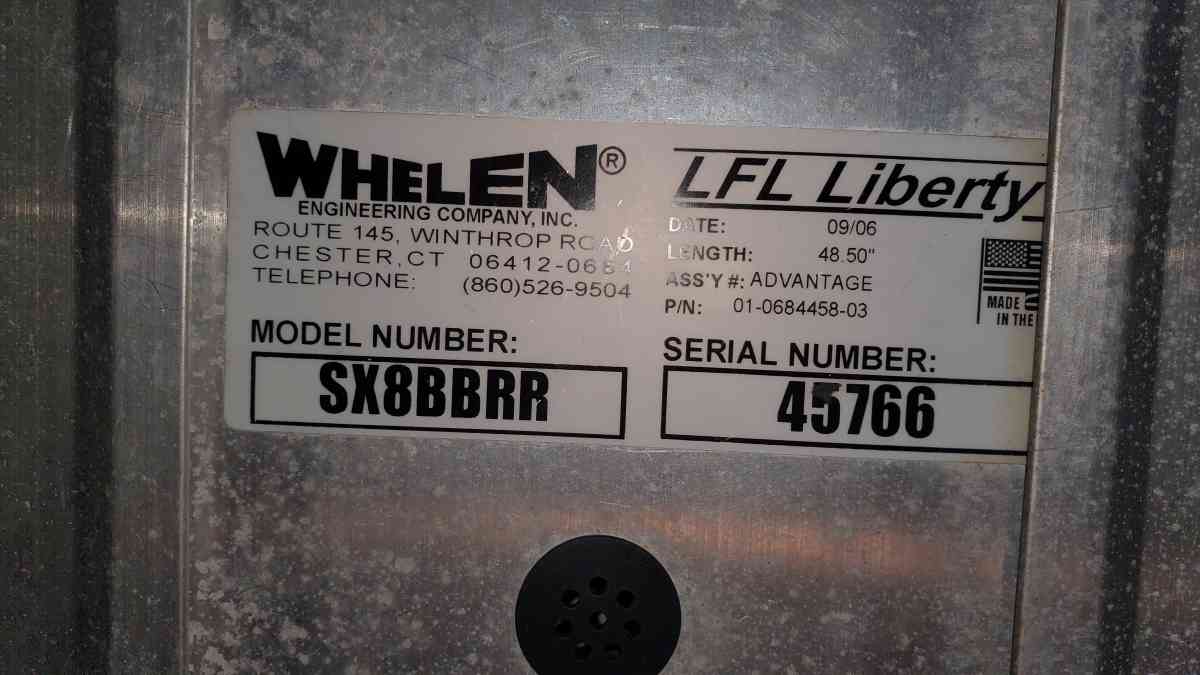 Whelen LfL Liberty 48in Lightbar - Effort, Pennsylvania - FleaMarketBay