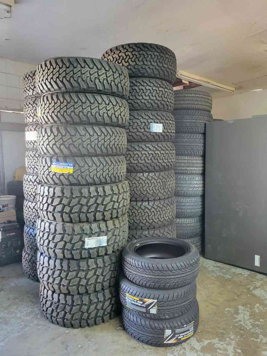 New and Used tires Rims and suspension work