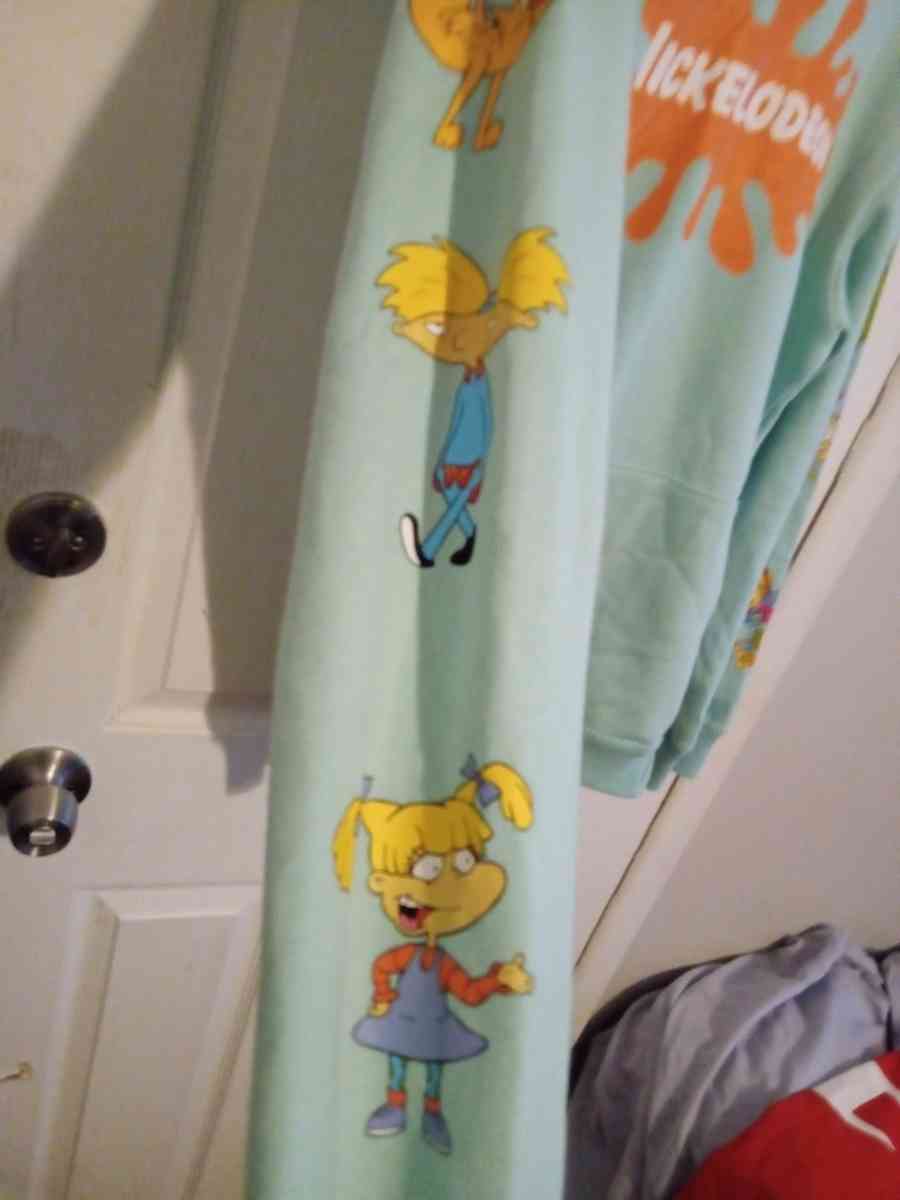 Mens Small Multicolored Nickelodeon Hoodie - Croydon, Pennsylvania - FleaMarketBay