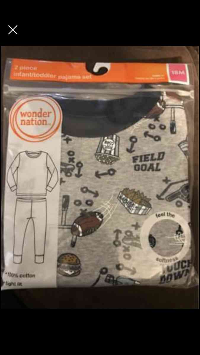 NWT size 18 month boy pajamas