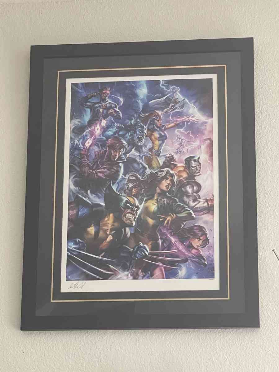 Xmen sideshow picture print framed - San Antonio, Texas