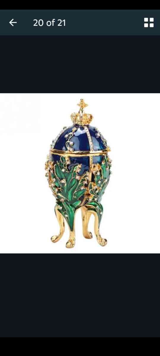 Decorative Egg Jewerly Boxes - Alliance, Ohio - FleaMarketBay