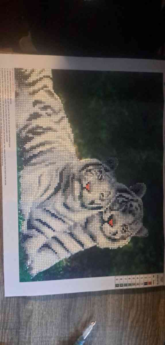 Finished Diamond Painting - Harveys Lake, Pennsylvania