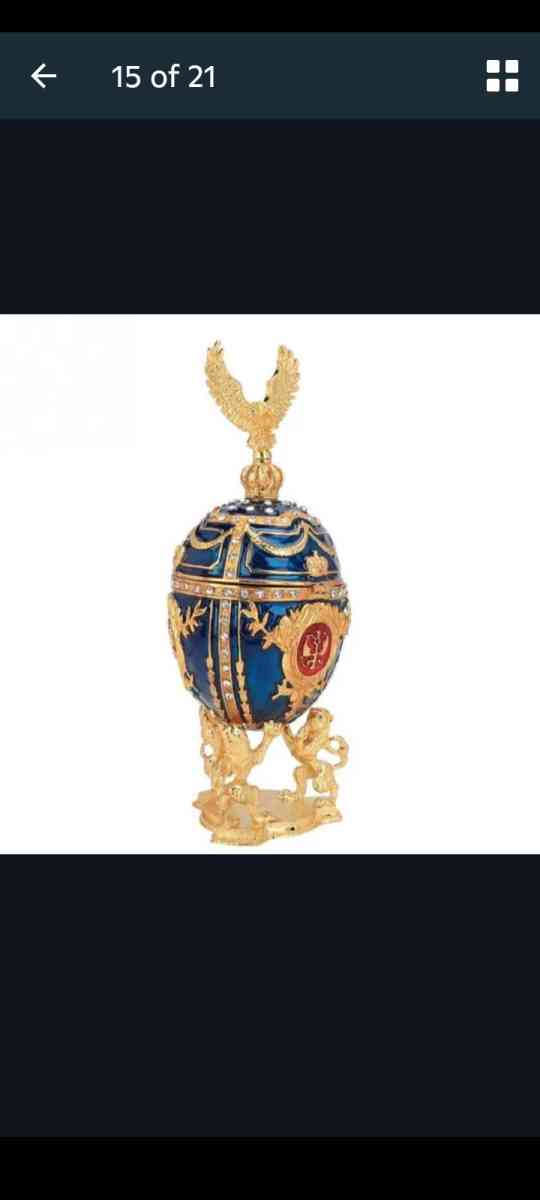 Decorative Egg Jewerly Boxes - Alliance, Ohio