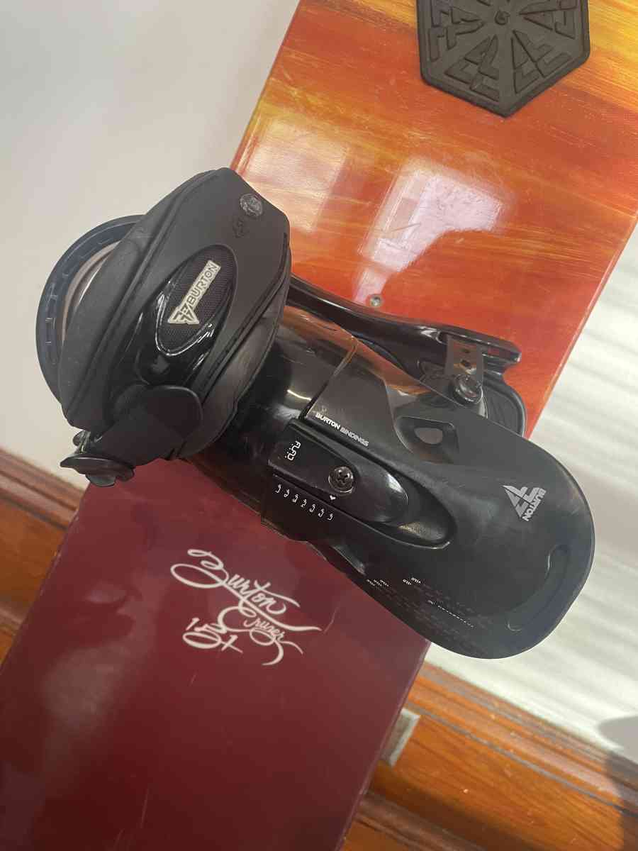 Burton cruzer 151 snowboard womens boots bindings - Lyndhurst, New Jersey - FleaMarketBay