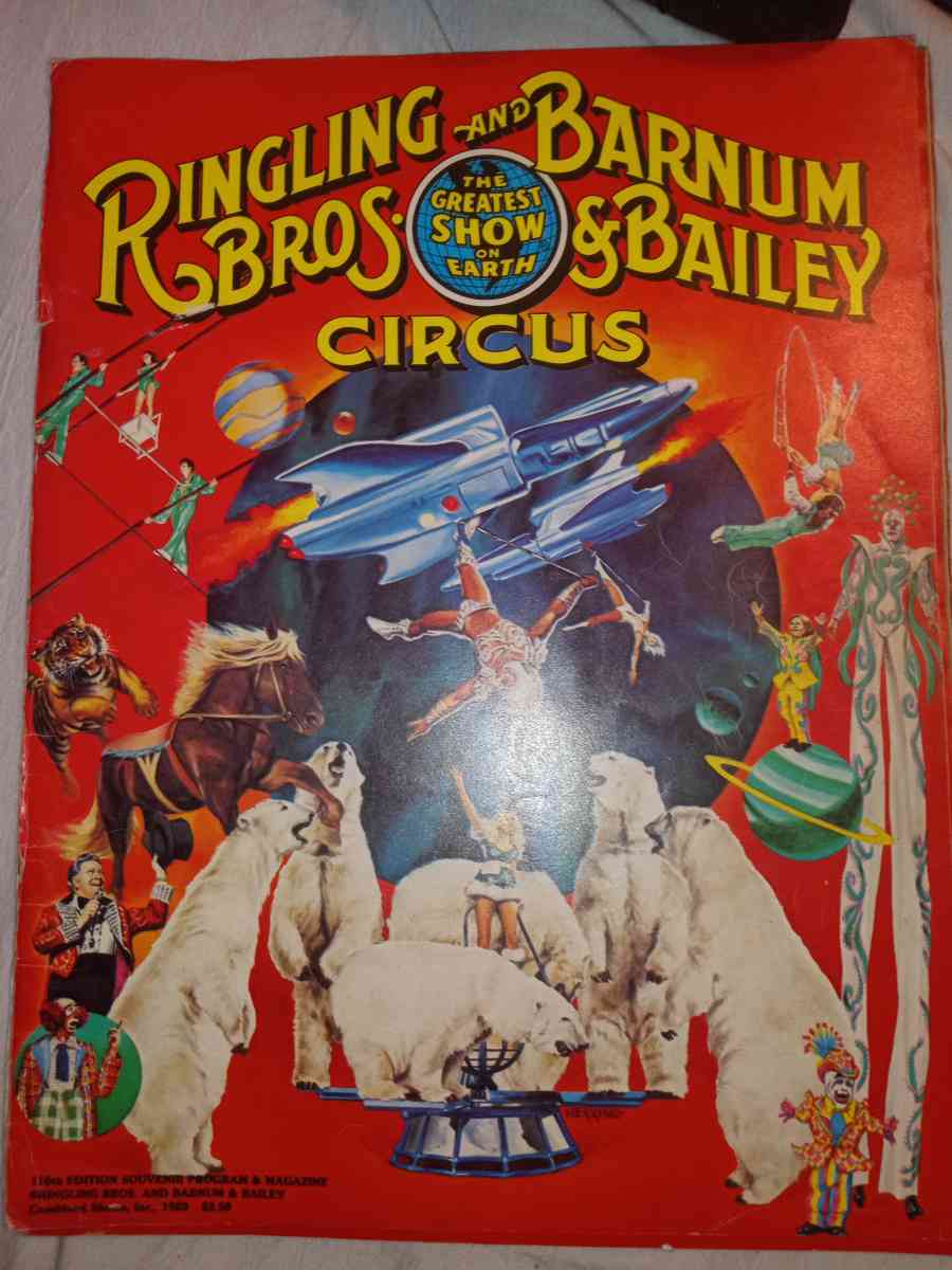original 1970   Ringling bros  magazine - Saint Petersburg, Florida - FleaMarketBay