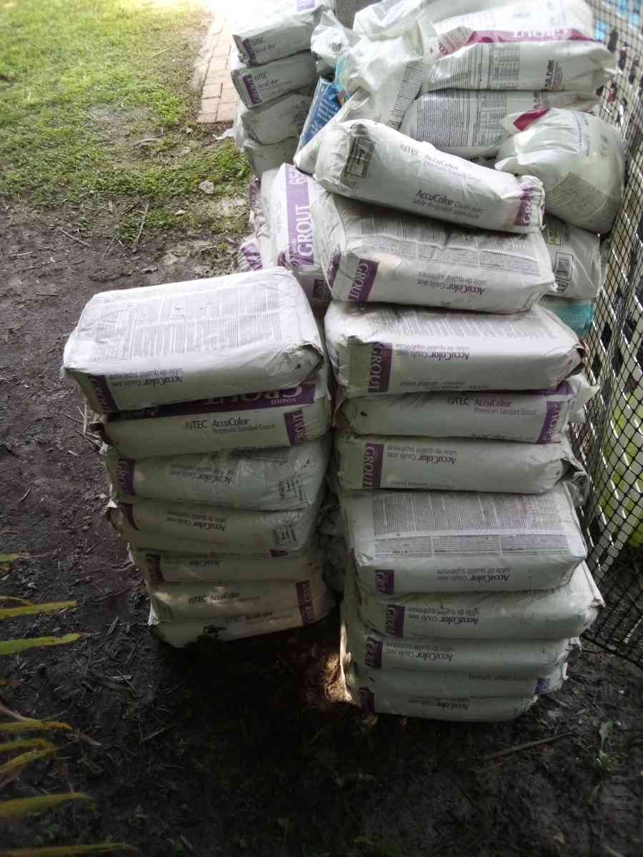 Premium Sanded Grout - Bonita Springs, Florida - FleaMarketBay