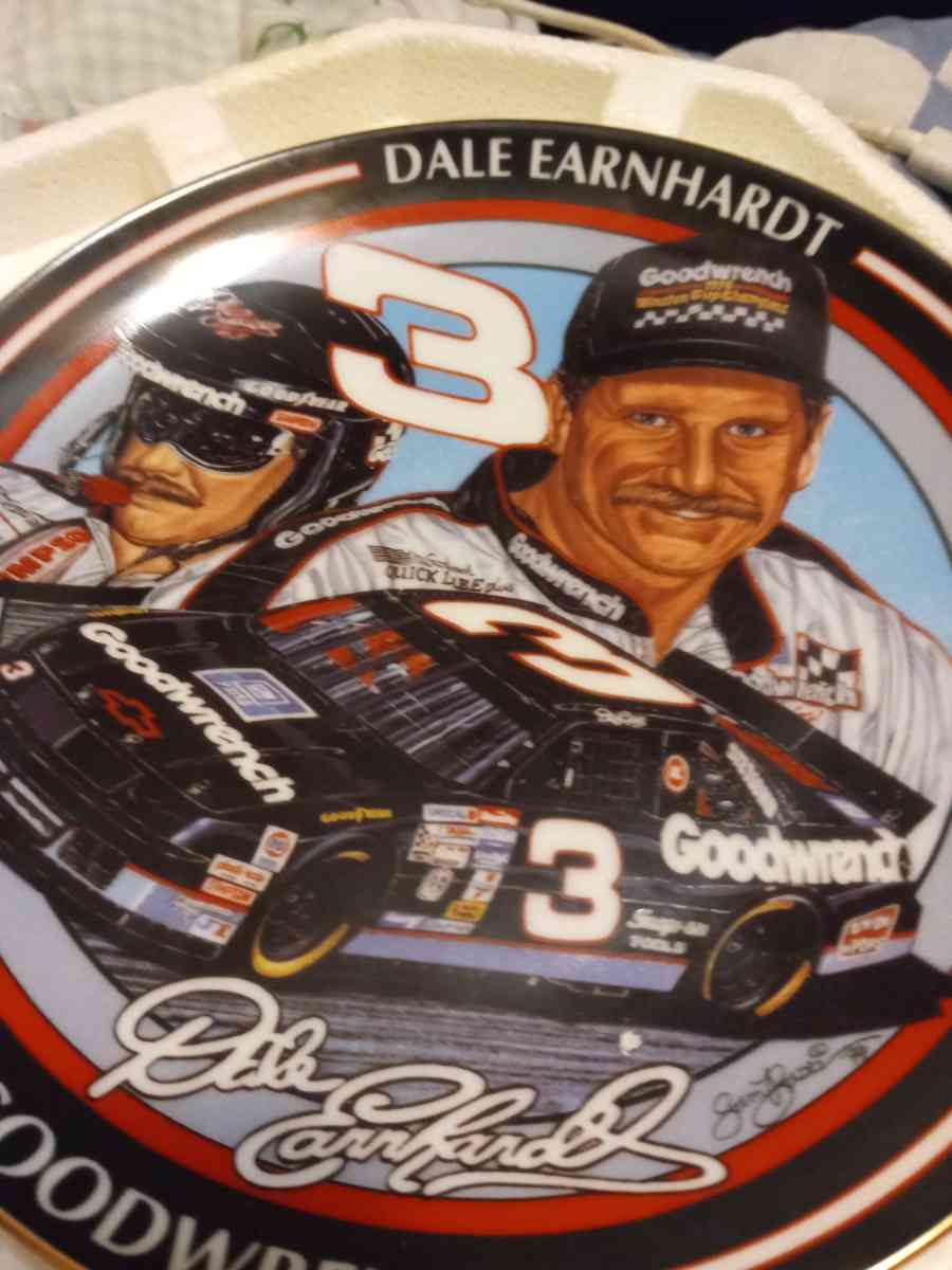Dale Earnhardt collectable plate - Lyman, South Carolina