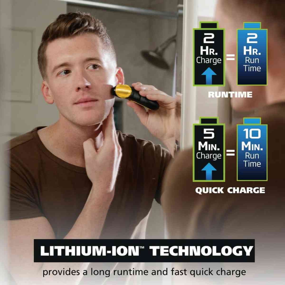 WAHL LIFEPROOF SHAVER LITHIUM ION - Chino, California - FleaMarketBay