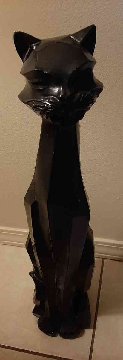 vintage Black Cat Statue - Dover, Arkansas - FleaMarketBay