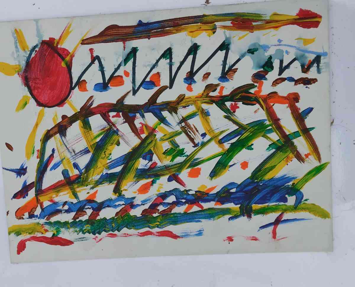 4 Mountain view Paintings - Denver, Colorado