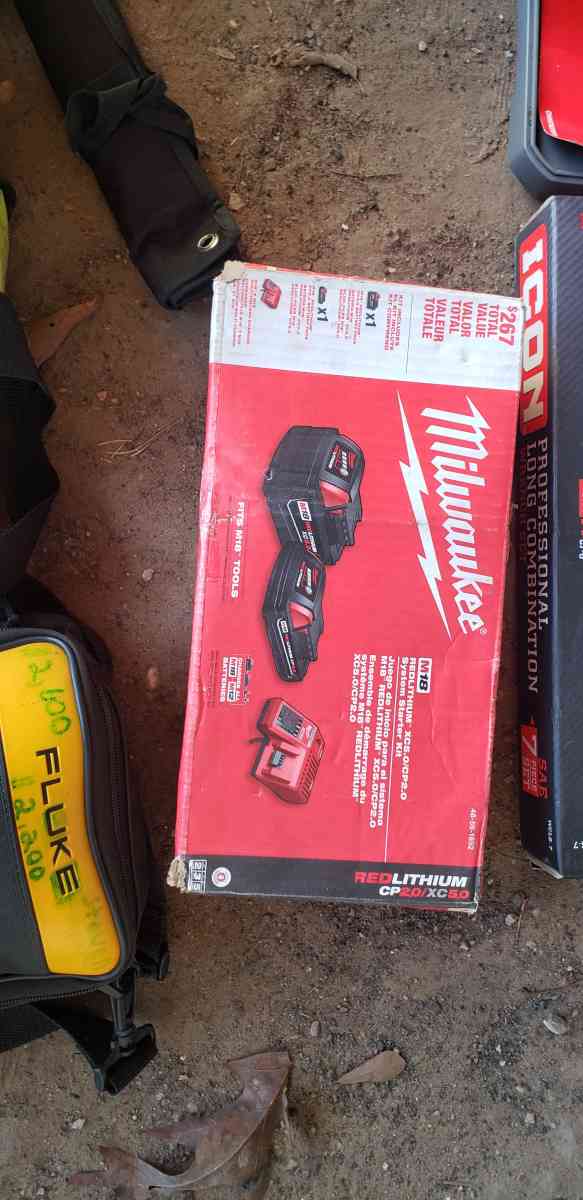 milwaukee batt start kit