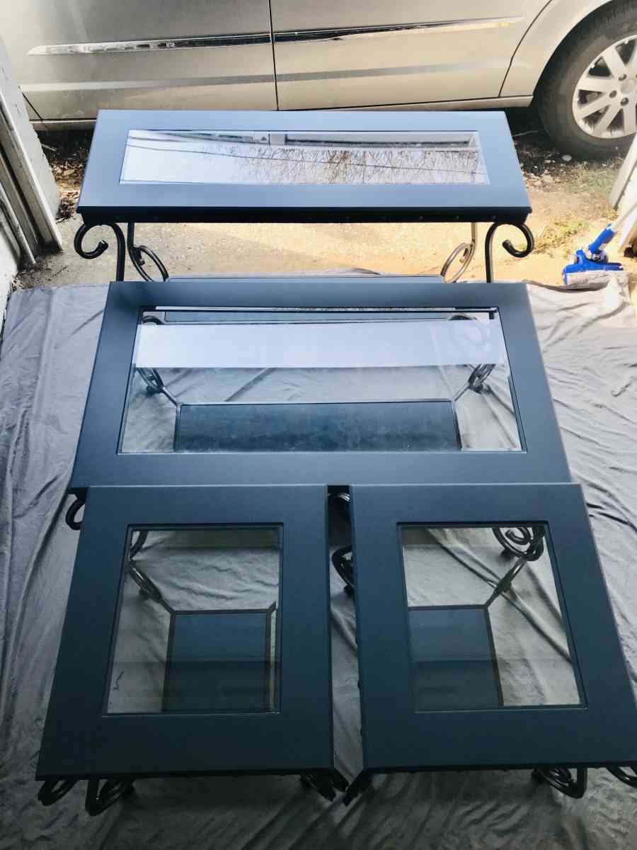 4 piece coffee table set