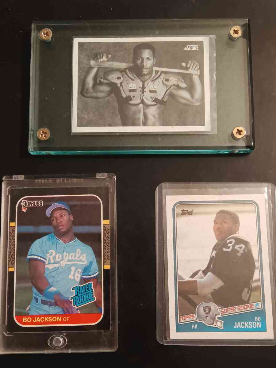 Bo Jackson 3 card lot - Portland, Oregon