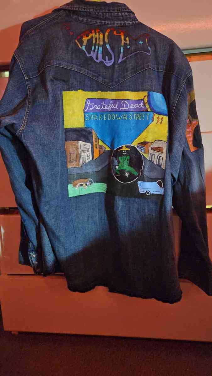 GRATEFUL DEAD Jean jacket 2xl - Lumberton, New Jersey