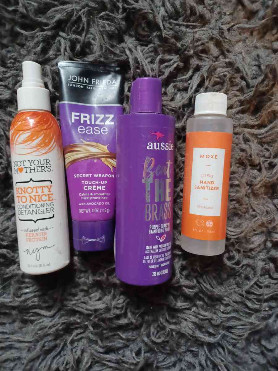 various items of home beauty and other supplies - New Albany, Indiana