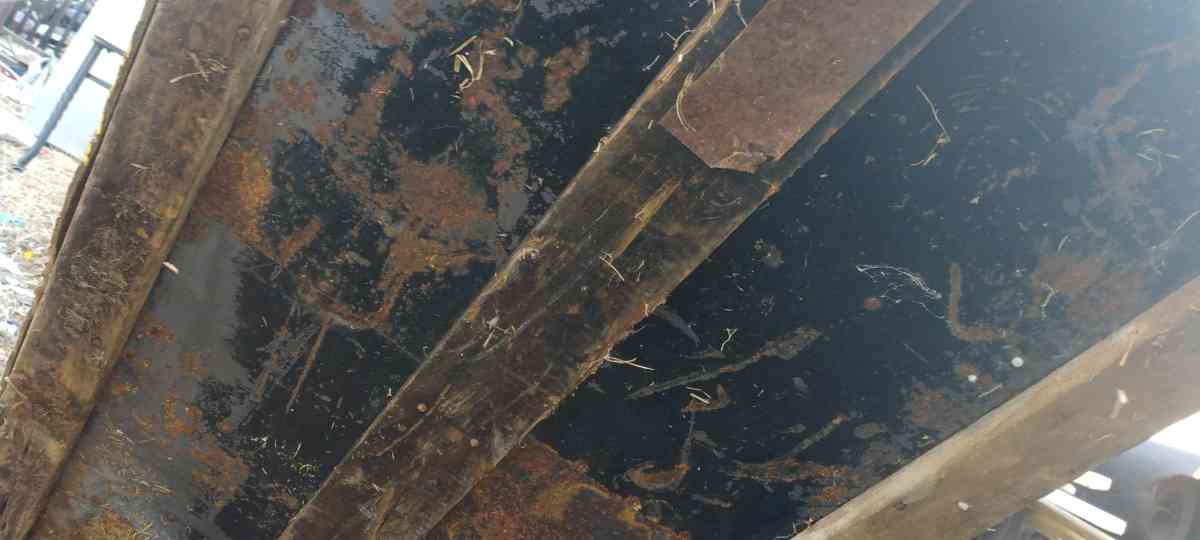 vintage old trunk - Adair, Oklahoma