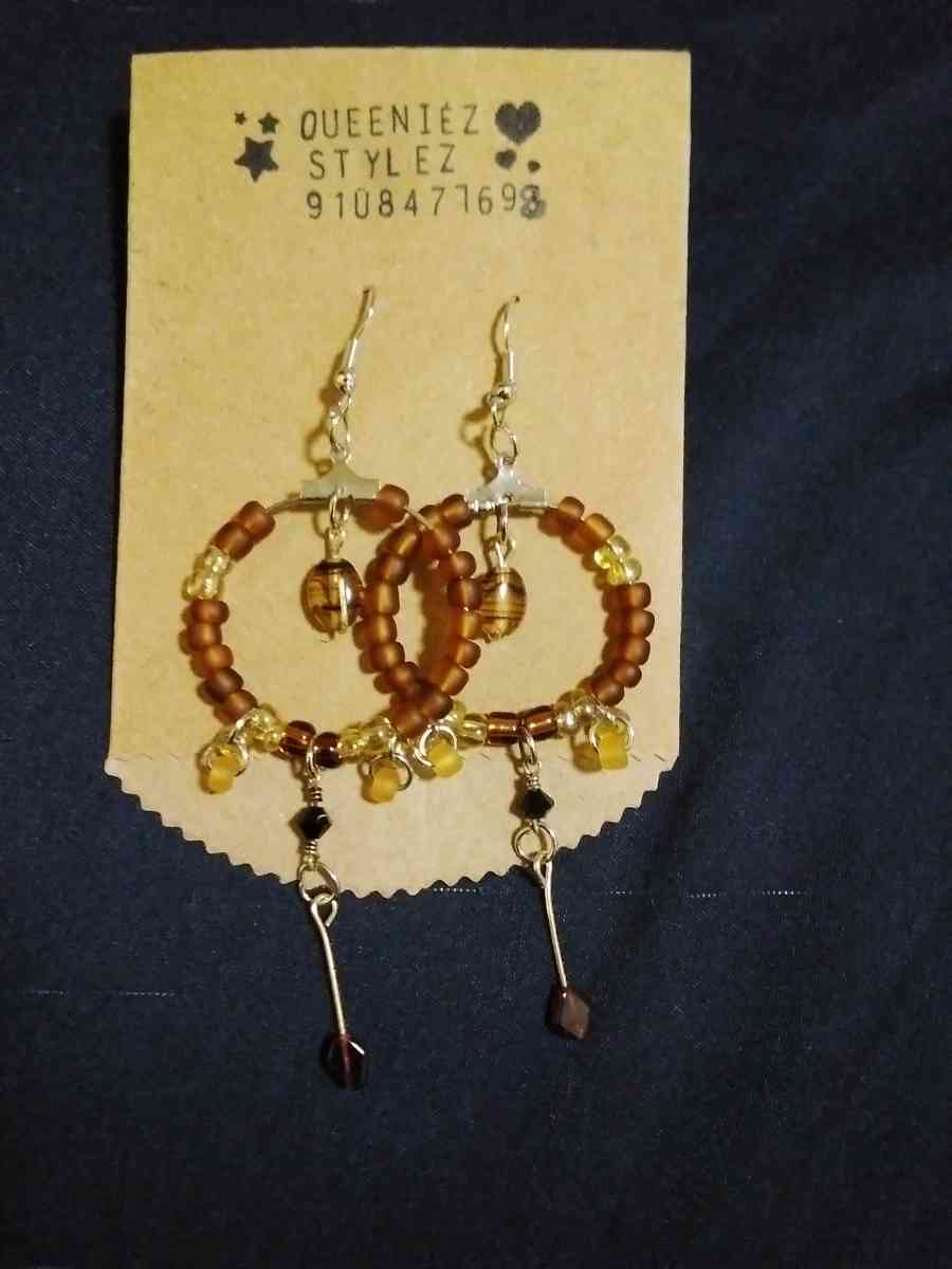 handmade beaded ear rings - Fayetteville, North Carolina