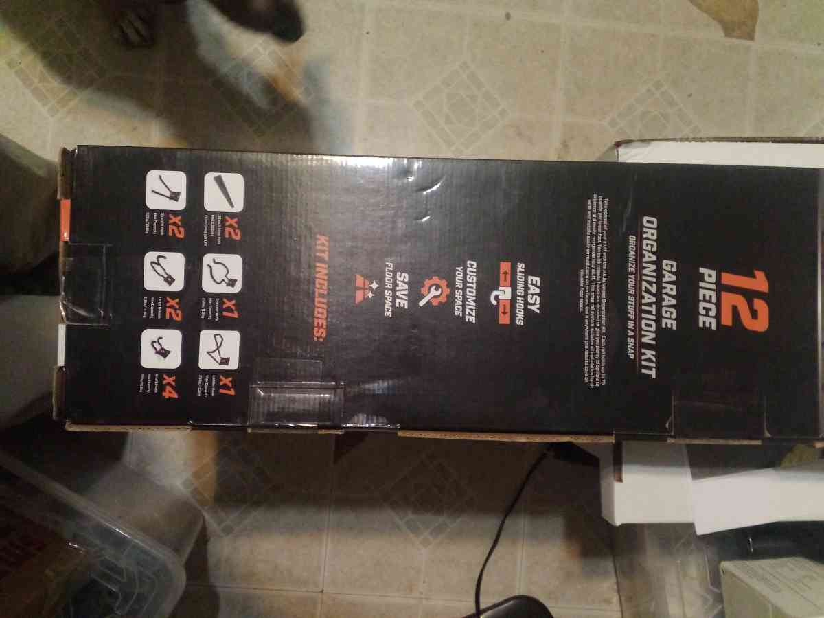 12 Piece Garage Organization Kit - Burnet, Texas - FleaMarketBay