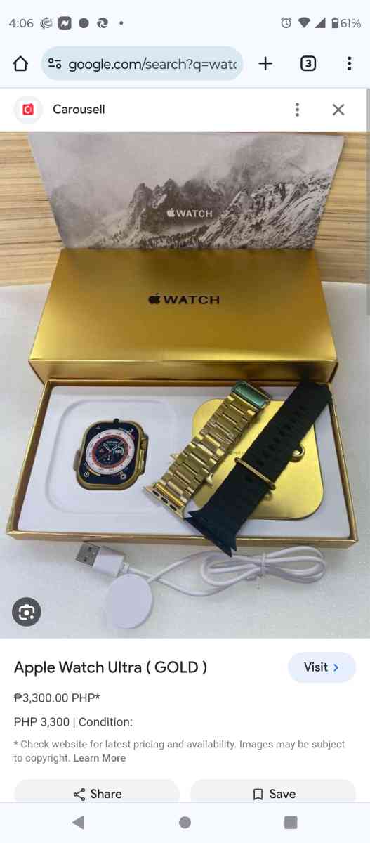 Apple Ultra 2 Gold Edition smart watches 4 left - Las Vegas, Nevada - FleaMarketBay