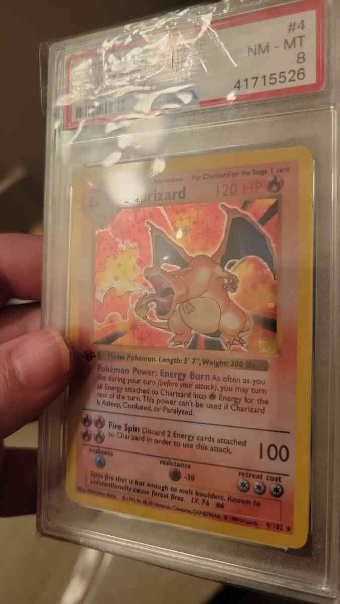 1st edition charizard holo pokemon - Omaha, Nebraska - FleaMarketBay